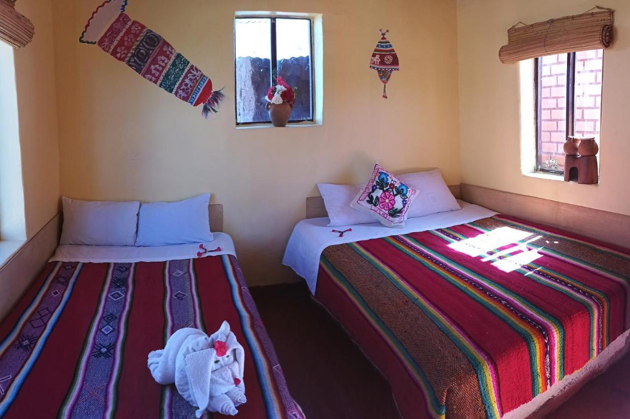 بونو Hospedaje Rural La Florida En Llachon, Titicaca المظهر الخارجي الصورة