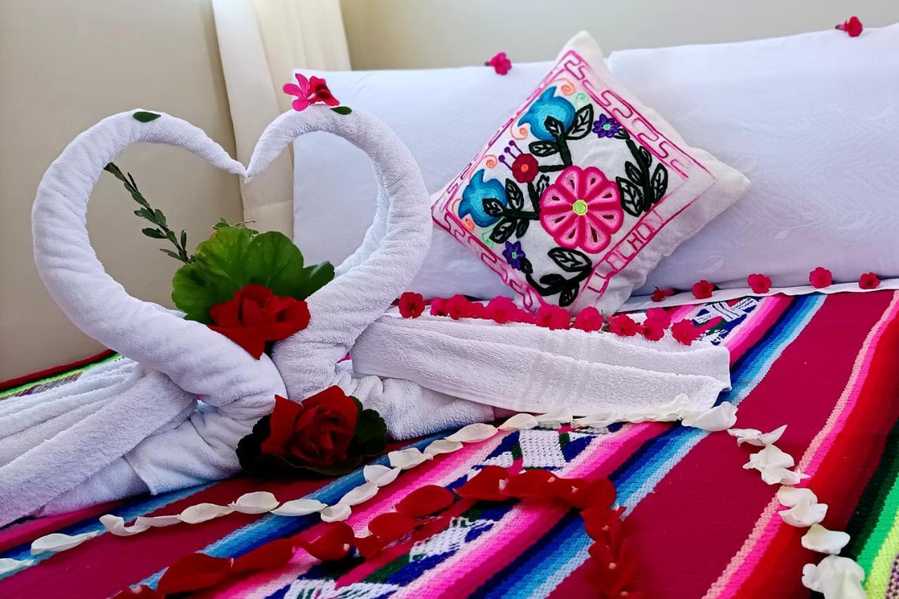 بونو Hospedaje Rural La Florida En Llachon, Titicaca المظهر الخارجي الصورة