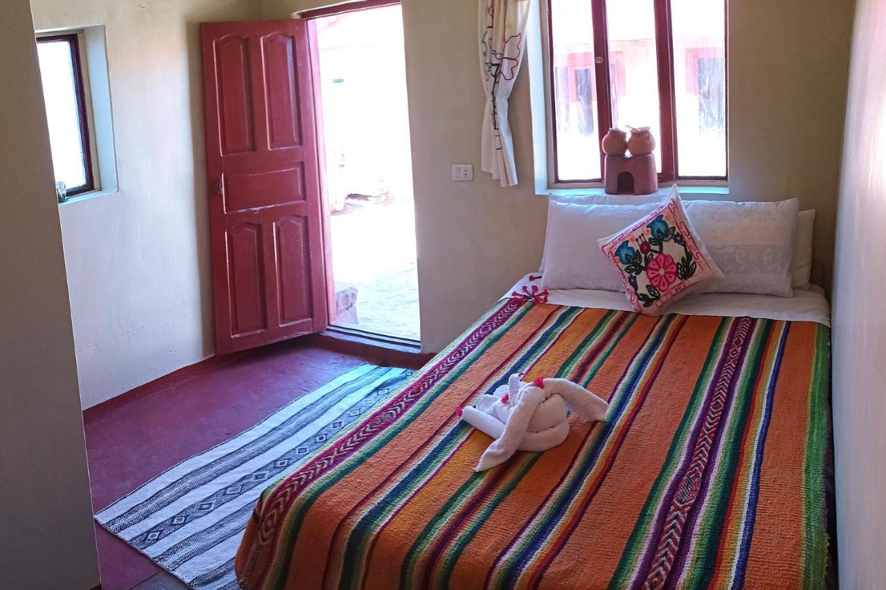 بونو Hospedaje Rural La Florida En Llachon, Titicaca المظهر الخارجي الصورة
