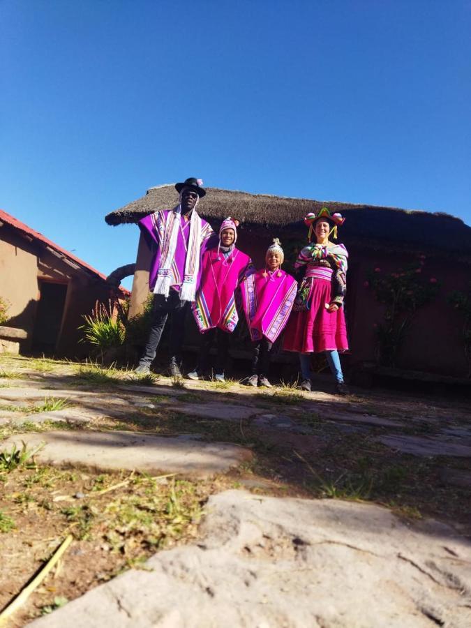 بونو Hospedaje Rural La Florida En Llachon, Titicaca المظهر الخارجي الصورة