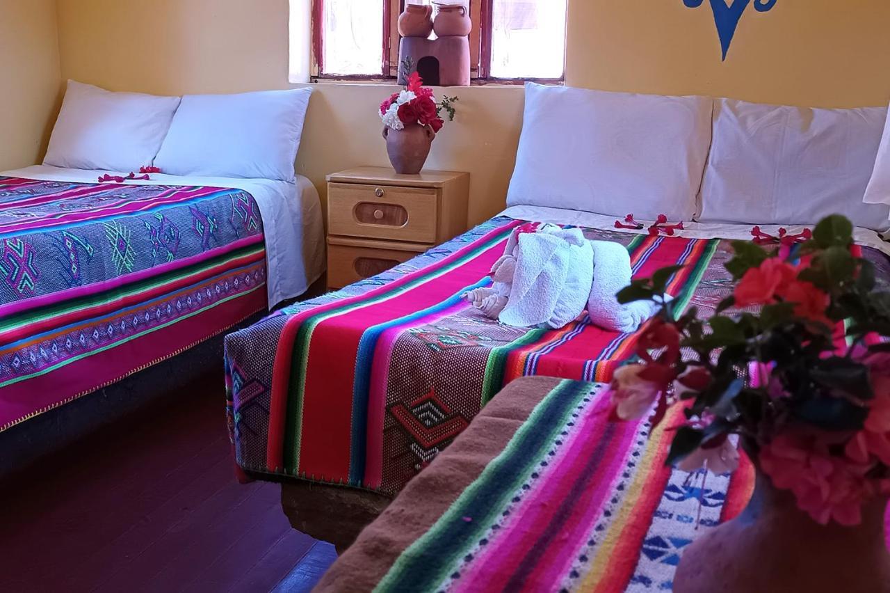 بونو Hospedaje Rural La Florida En Llachon, Titicaca المظهر الخارجي الصورة