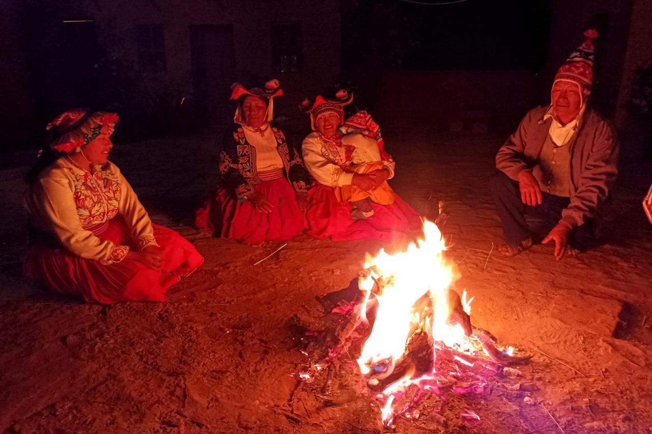 بونو Hospedaje Rural La Florida En Llachon, Titicaca المظهر الخارجي الصورة