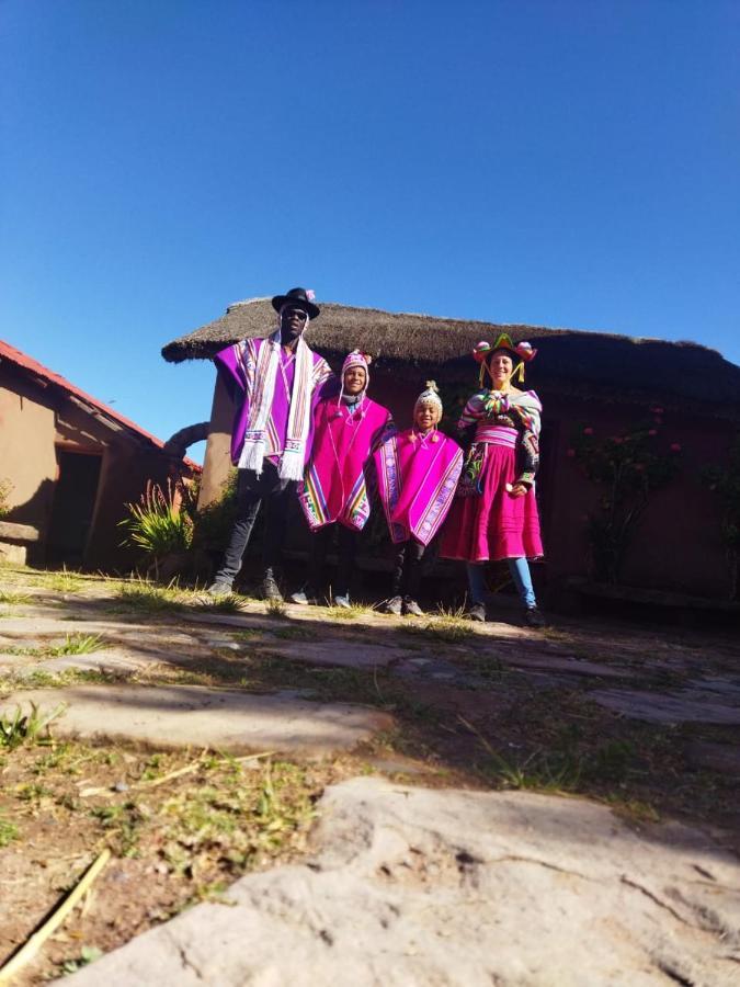 بونو Hospedaje Rural La Florida En Llachon, Titicaca المظهر الخارجي الصورة