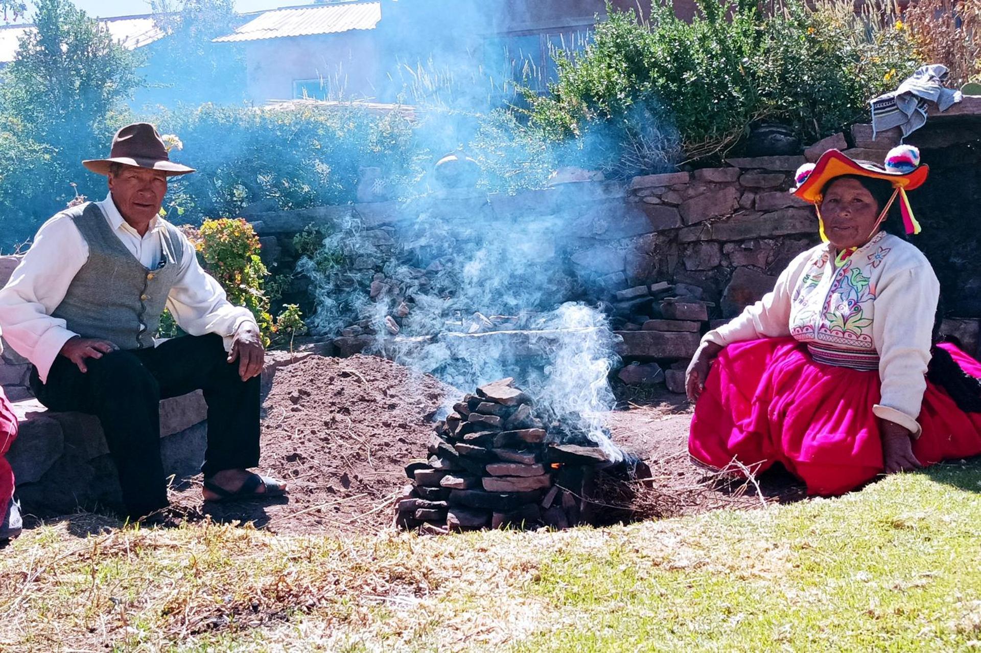بونو Hospedaje Rural La Florida En Llachon, Titicaca المظهر الخارجي الصورة